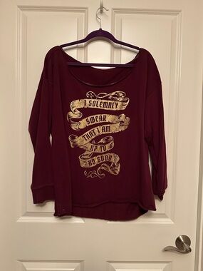Torrid x Harry Potter off the shoulder sweater. 2 lightly worn